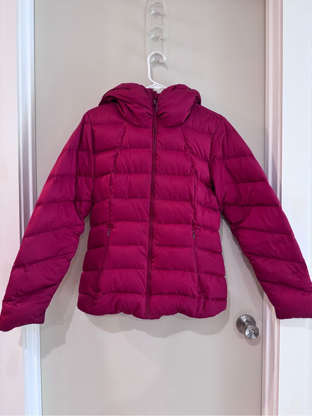 Patagonia Down Coat - Medium Red